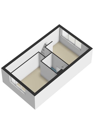 Plattegrond - Troereberg 23, 6374 MB Landgraaf - Troereberg 23 Landgraaf - Verdieping 3D.jpg